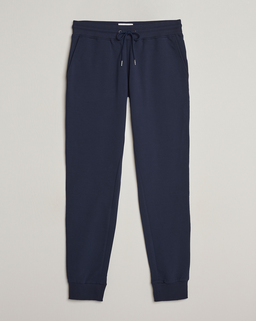 Men | Trousers | Bread & Boxers | Loungewear Pants Navy Blue