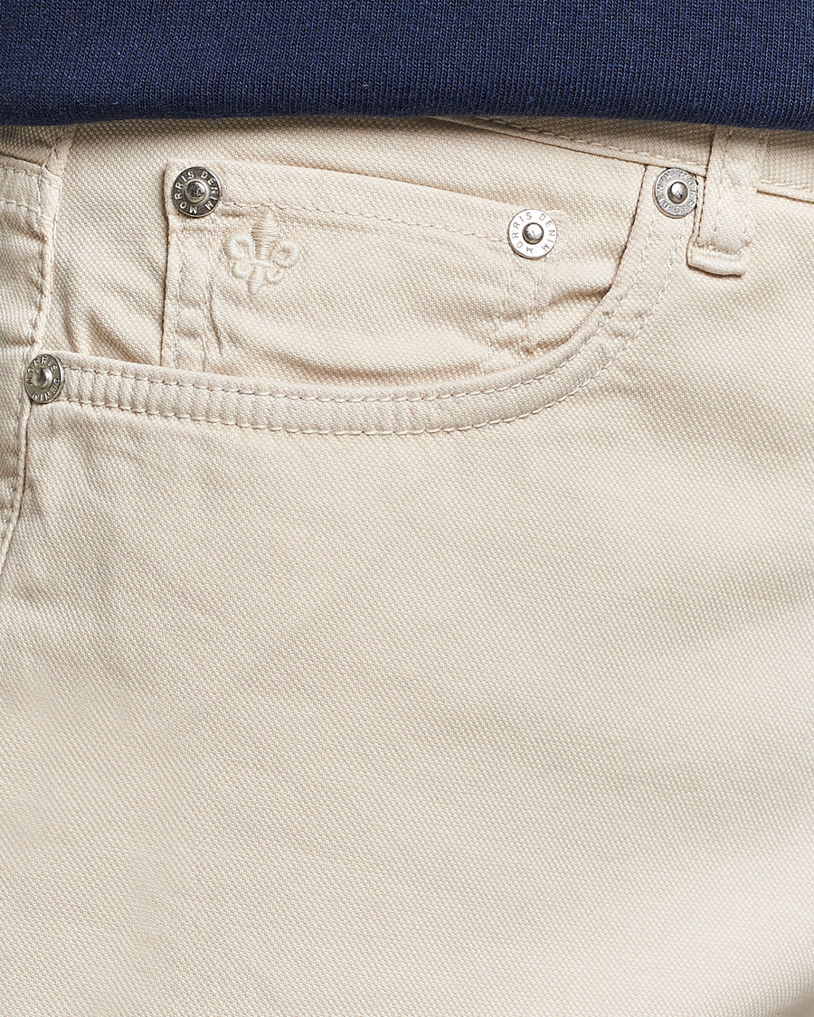 Men | Trousers | Morris | James Structured 5-Pocket Trousers Off White
