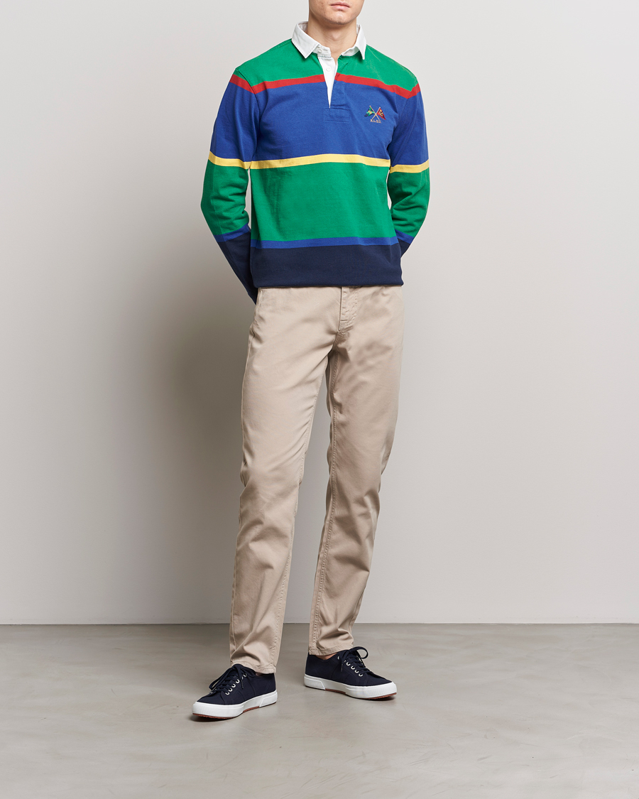 Men | Trousers | Morris | James Structured 5-Pocket Trousers Khaki