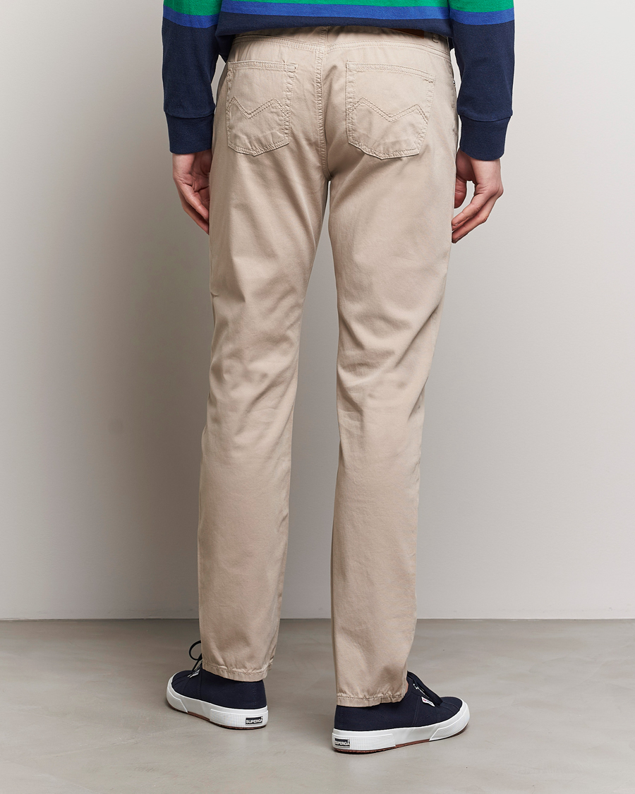 Men | Trousers | Morris | James Structured 5-Pocket Trousers Khaki