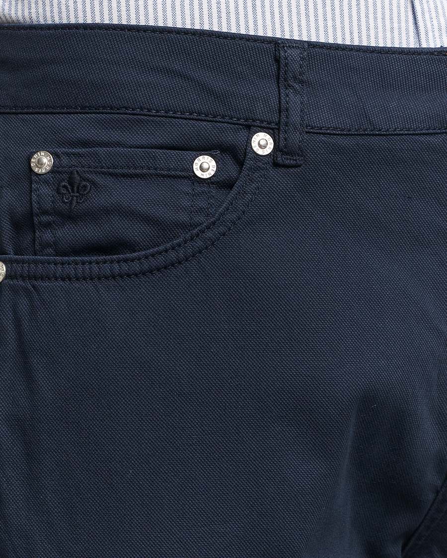 Men | Trousers | Morris | James Structured 5-Pocket Trousers Blue