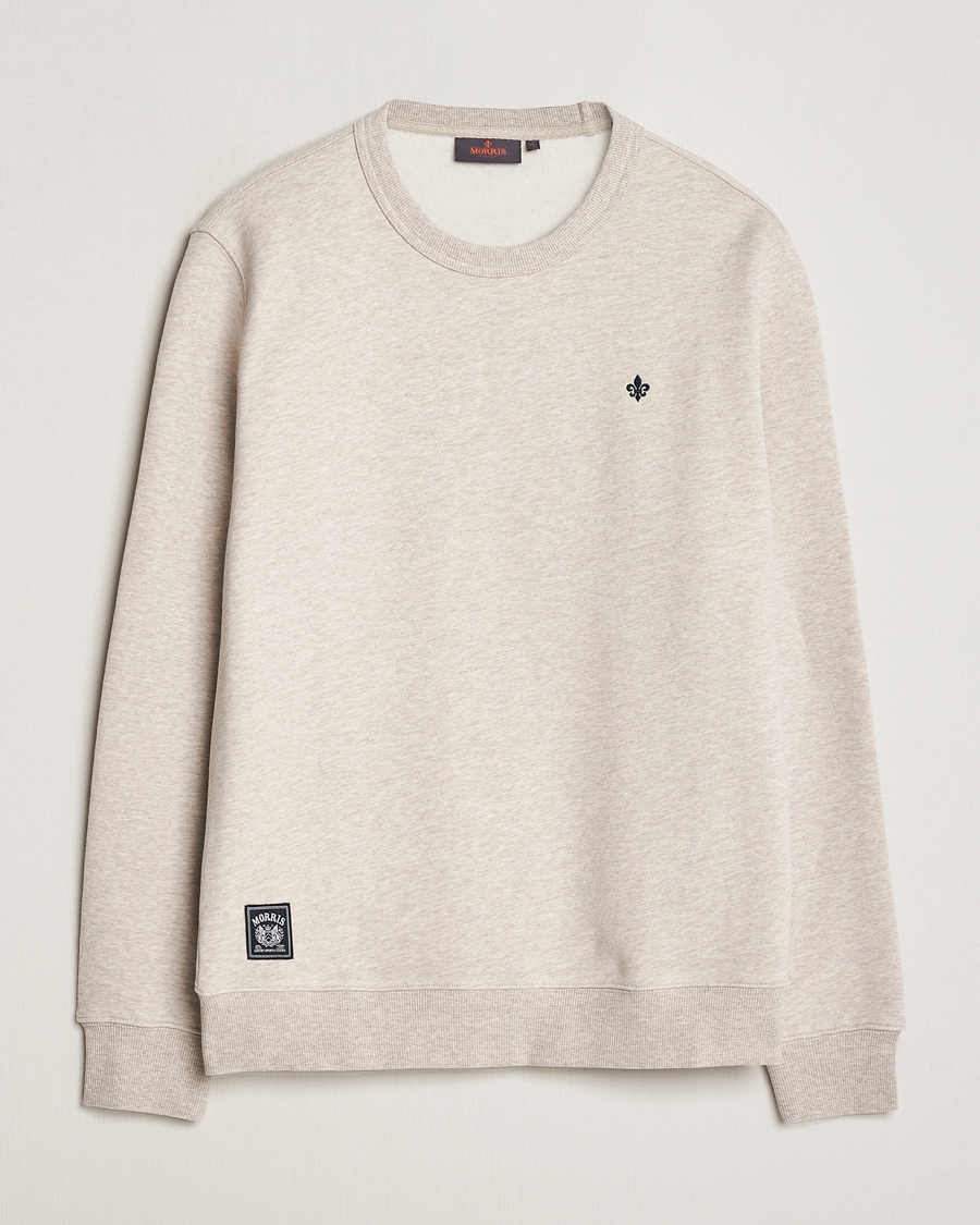 Men | Sweaters & Knitwear | Morris | Brandon Lily Sweatshirt Khaki