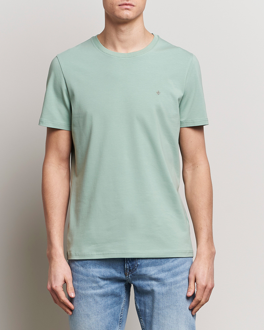 Men | T-Shirts | Morris | James Crew Neck T-Shirt Light Green