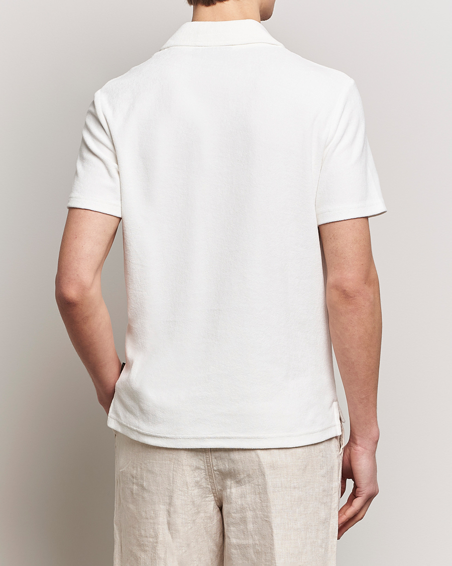 Men | Polo Shirts | Morris | Delon Terry Jersey Polo Off White