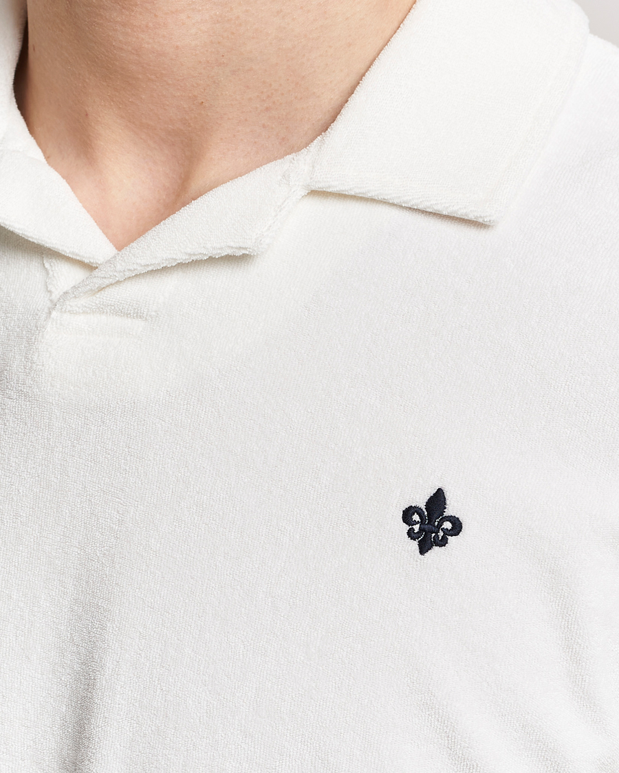 Men | Polo Shirts | Morris | Delon Terry Jersey Polo Off White