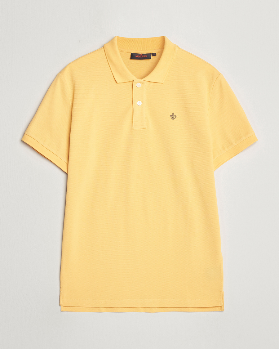 Men | Polo Shirts | Morris | New Pique Yellow