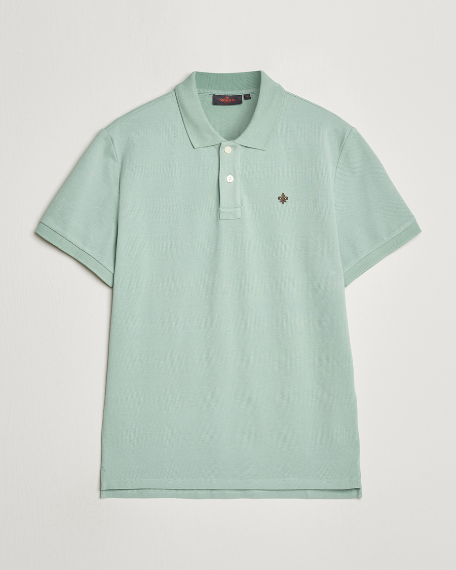 Men | Polo Shirts | Morris | New Pique Light Green