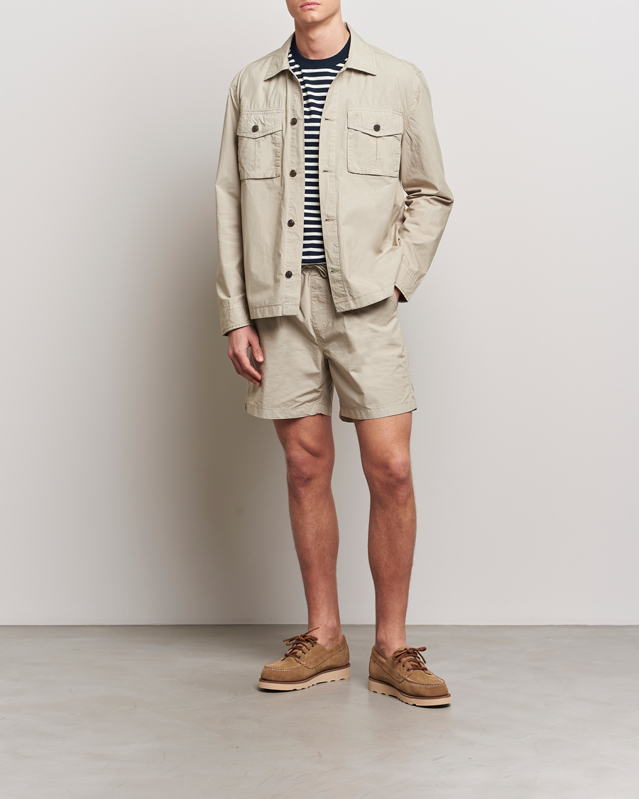 Men | Coats & Jackets | Morris | Harrison Cotton Shirt Jacket Khaki
