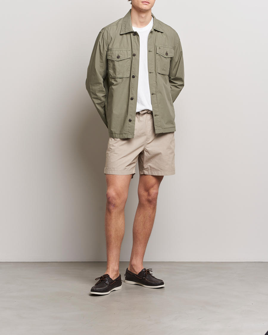 Men | Coats & Jackets | Morris | Harrison Cotton Shirt Jacket Green