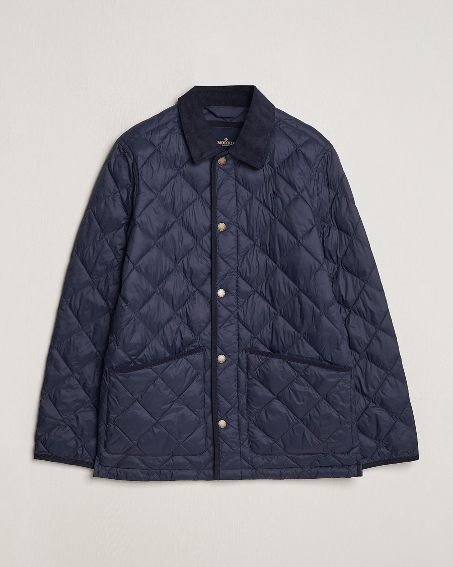 Men | Coats & Jackets | Morris | Winston Quilted Jacket Old Blue