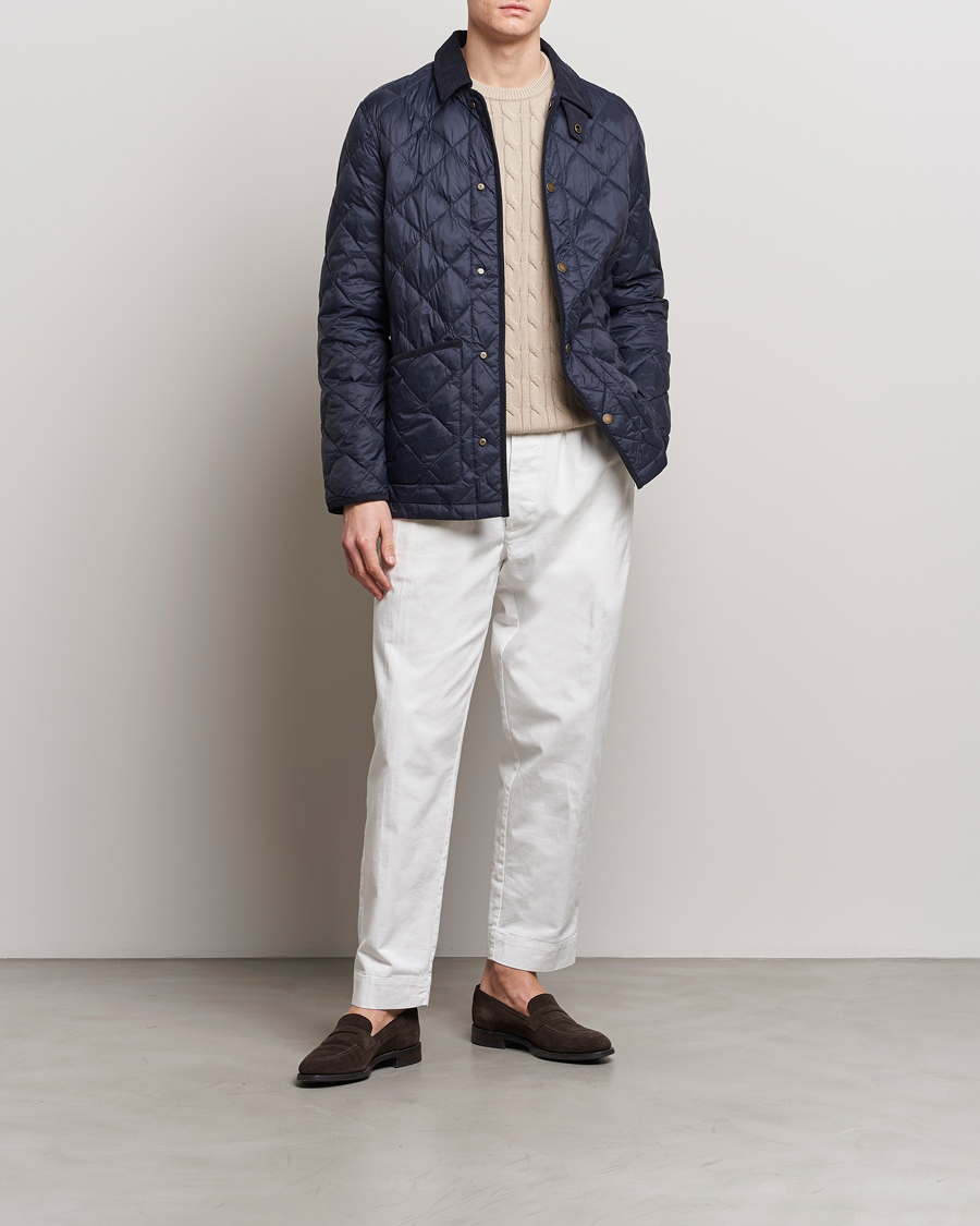 Men | Coats & Jackets | Morris | Winston Quilted Jacket Old Blue