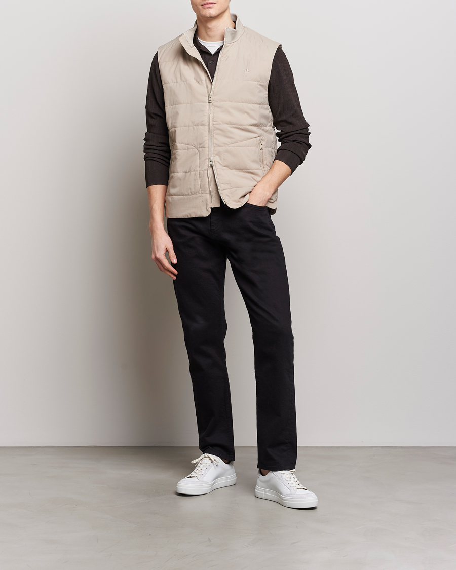 Men | Coats & Jackets | Morris | Lewis Padded Vest Khaki