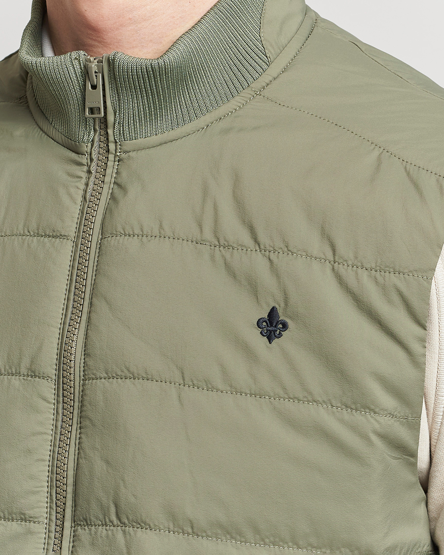 Men | Coats & Jackets | Morris | Lewis Padded Vest Green