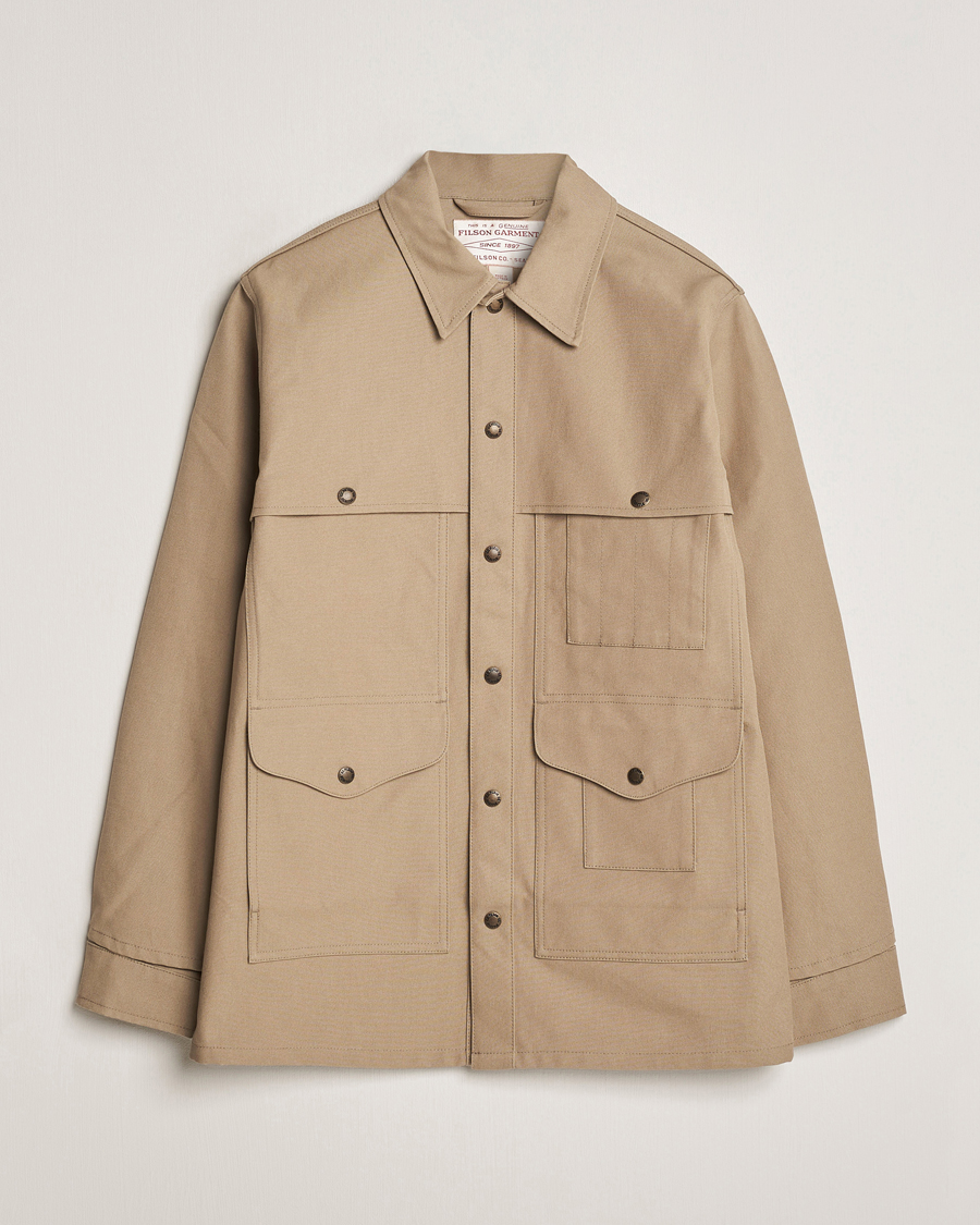 Men | Coats & Jackets | Filson | Dry Tin Cruiser Gray Khaki