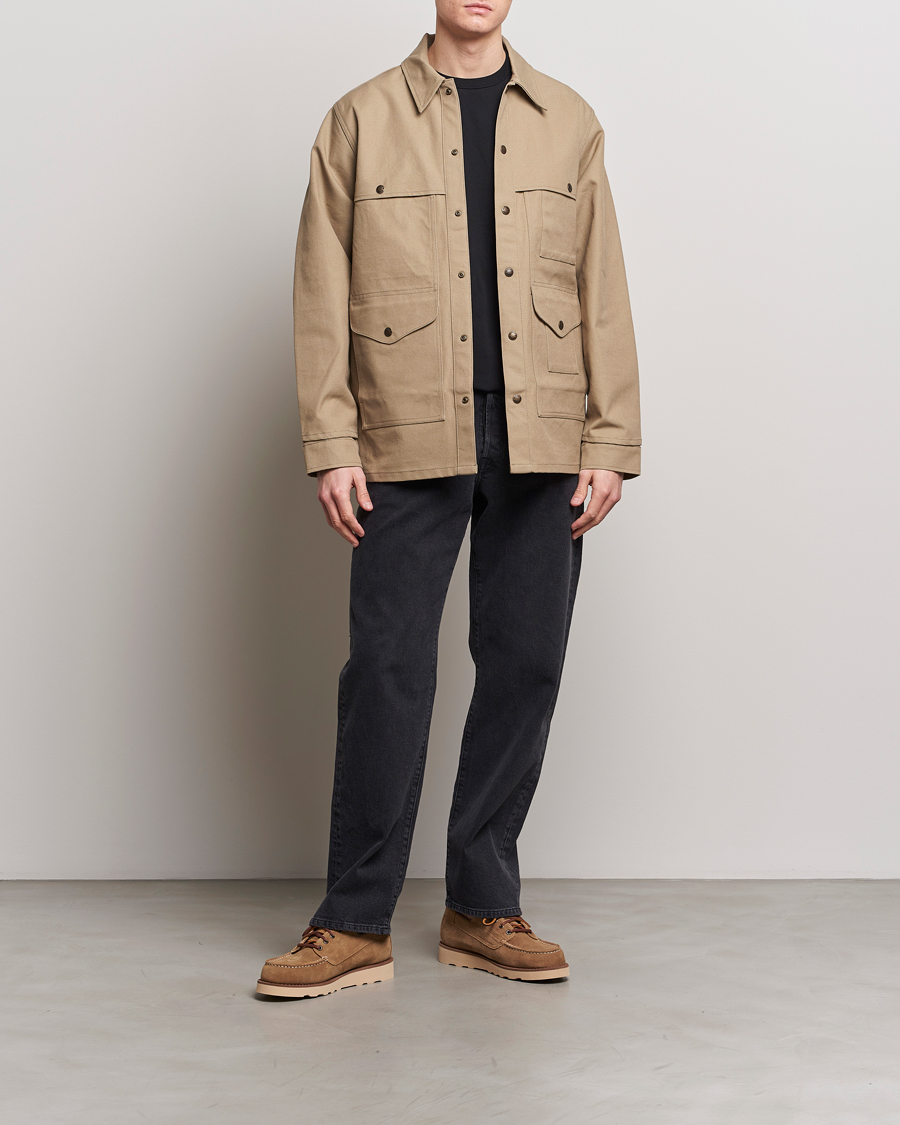 Men | Coats & Jackets | Filson | Dry Tin Cruiser Gray Khaki