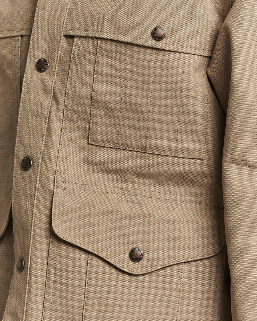 Men | Coats & Jackets | Filson | Dry Tin Cruiser Gray Khaki