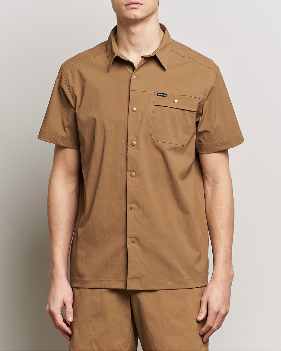 Men | Shirts | Columbia | Landroamer Ripstop Short Sleeve Shirt Delta
