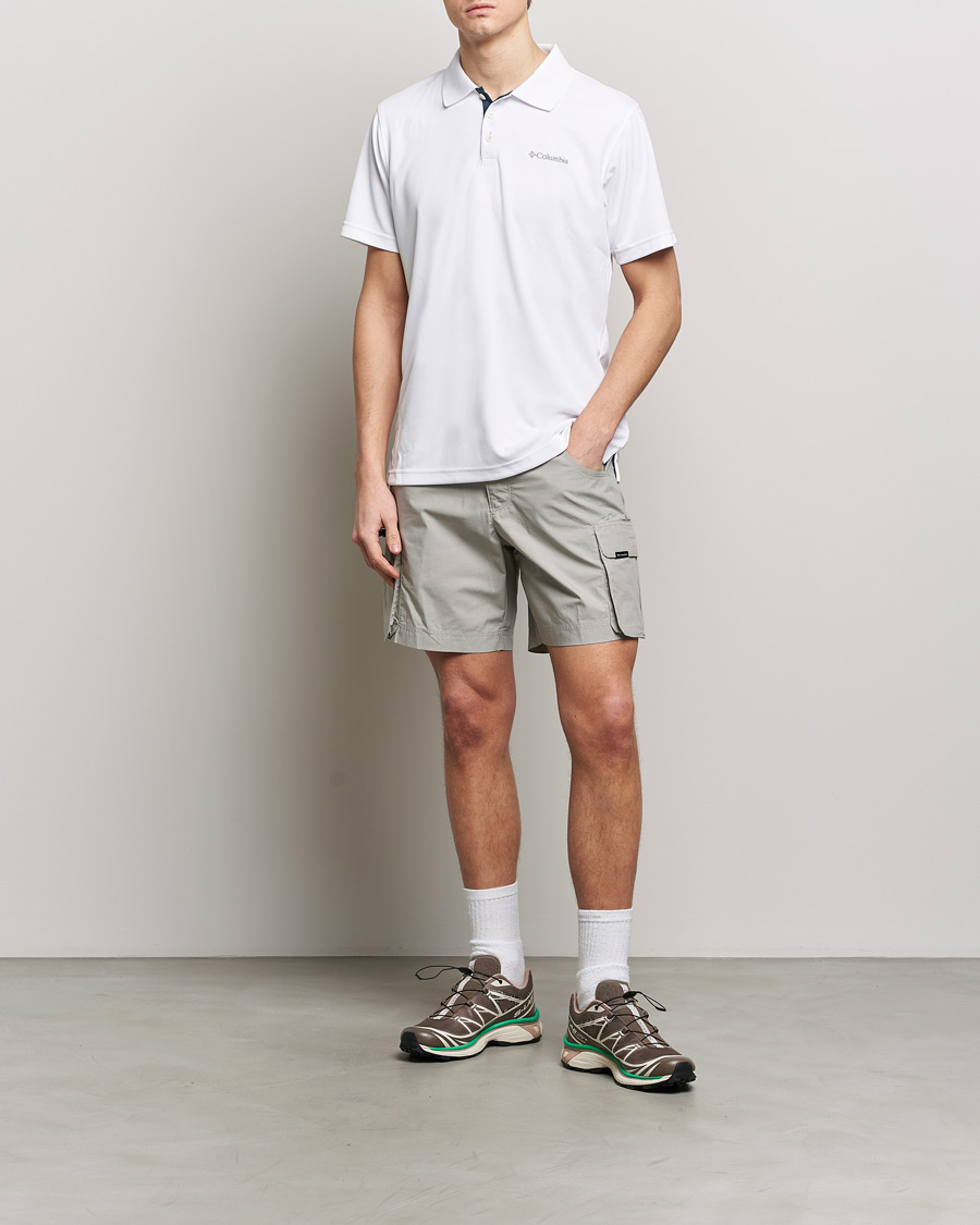 Men | Polo Shirts | Columbia | Utilizer Function Polo White