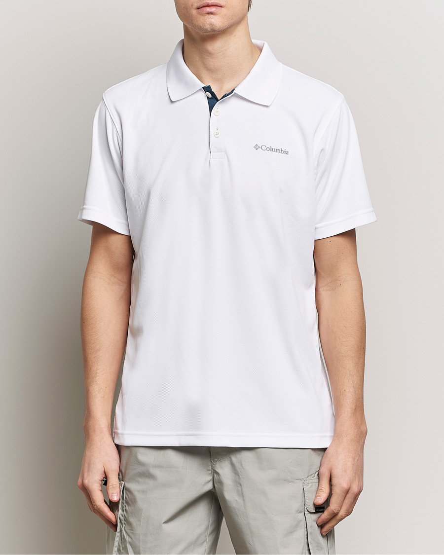 Men | Polo Shirts | Columbia | Utilizer Function Polo White