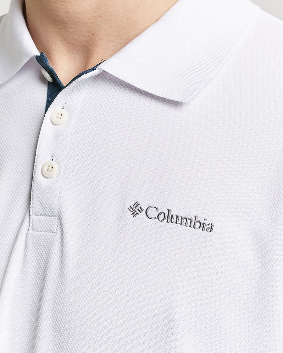 Men | Polo Shirts | Columbia | Utilizer Function Polo White