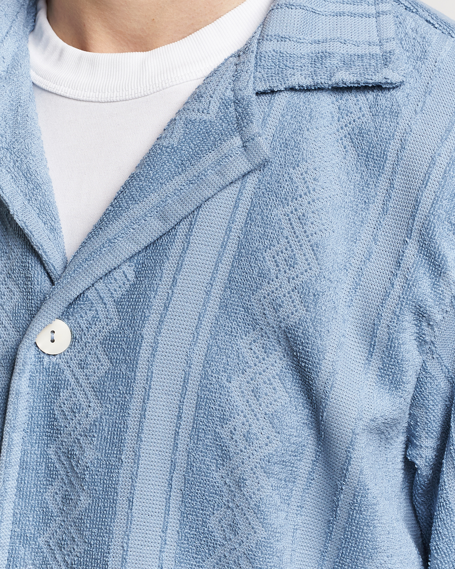 Men | Shirts | OAS | Terry Cuba Short Sleeve Shirt Ancora