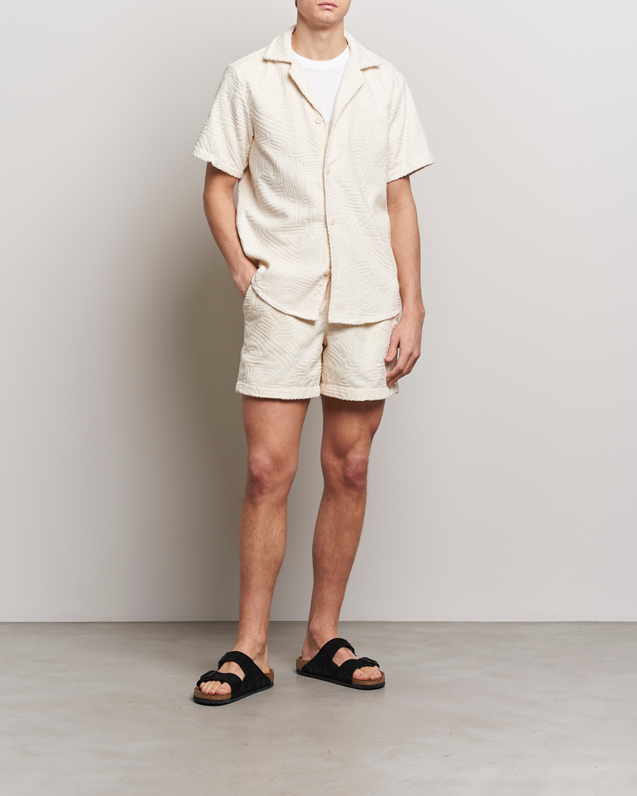 Men | Shorts | OAS | Terry Shorts Cream Golconda