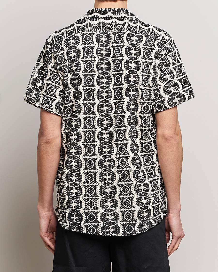 Men | Shirts | OAS | Short Sleeve Cuba Net Shirt Hypnotise