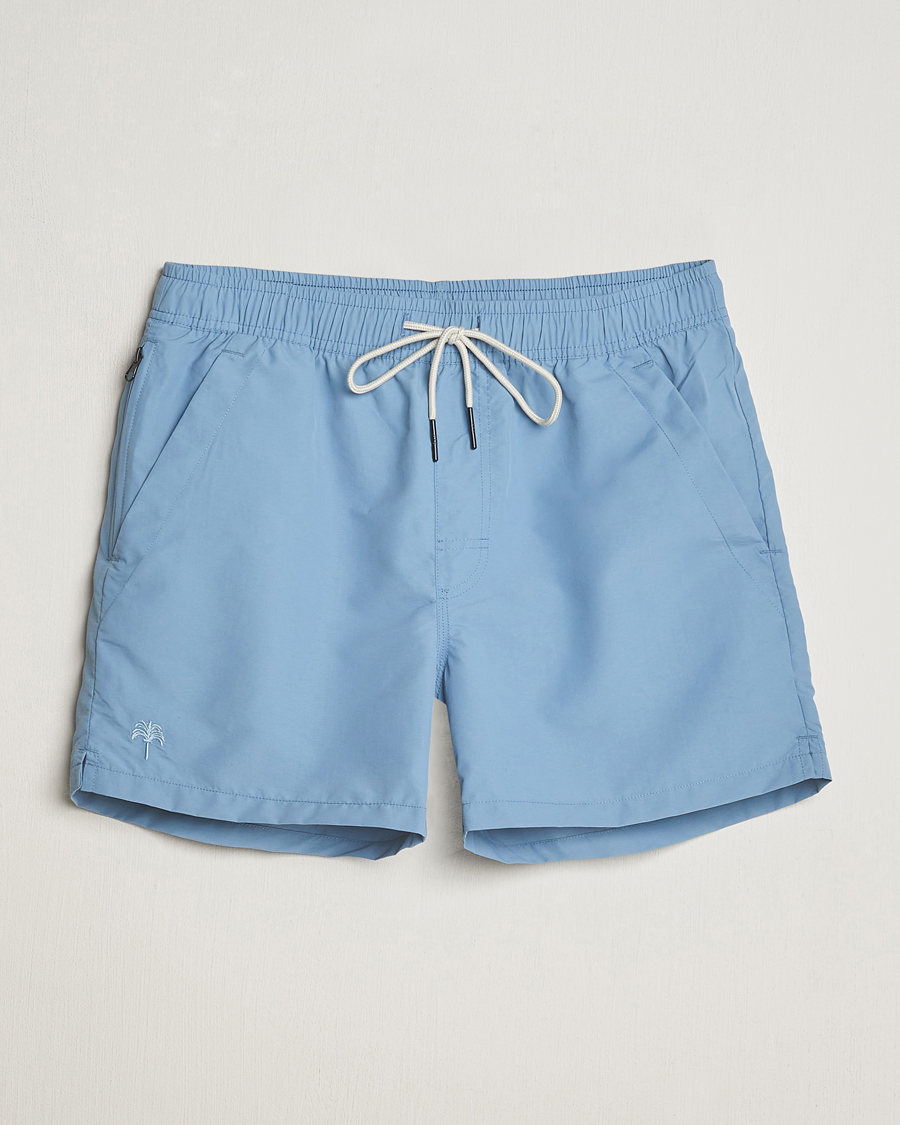 Men | Swimwear | OAS | Plain Swimshorts Sky