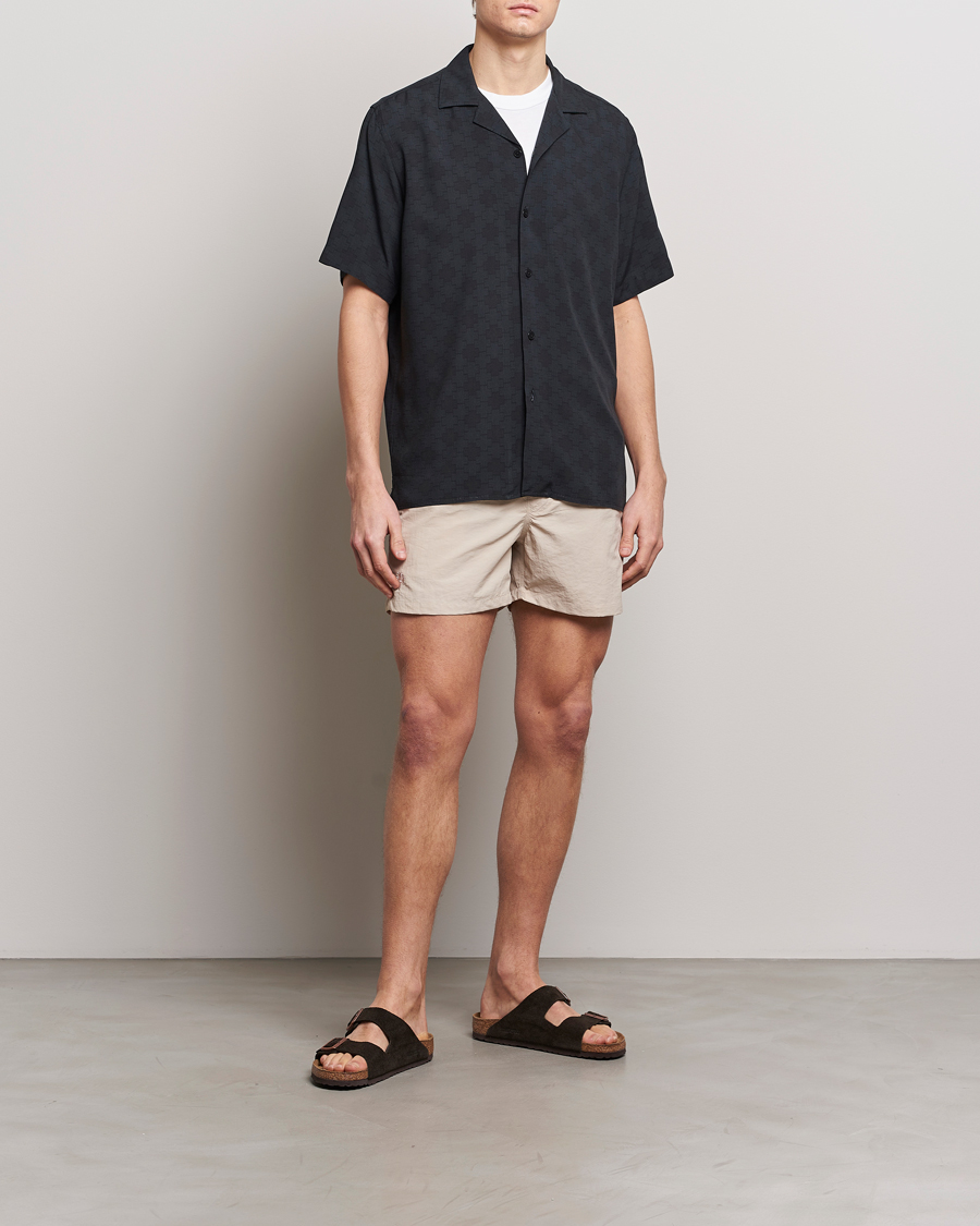 Men | Swimwear | OAS | Plain Swimshorts Sand
