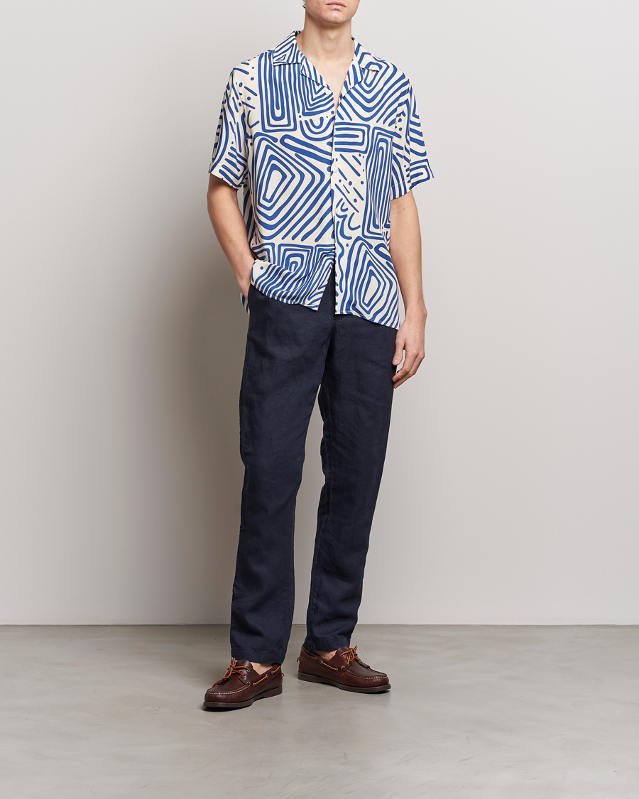 Men | Shirts | OAS | Viscose Resort Short Sleeve Shirt Eldovado