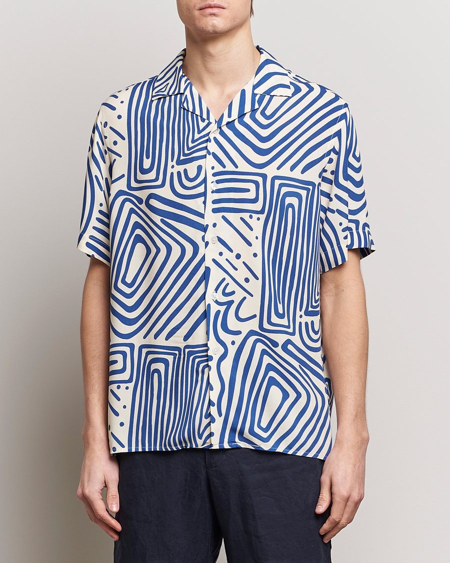 Men | Shirts | OAS | Viscose Resort Short Sleeve Shirt Eldovado