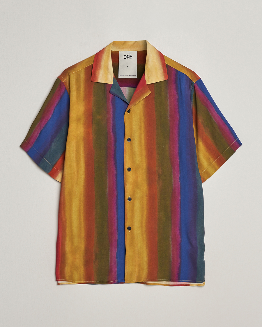 Men | Shirts | OAS | Viscose Resort Short Sleeve Shirt Terrane