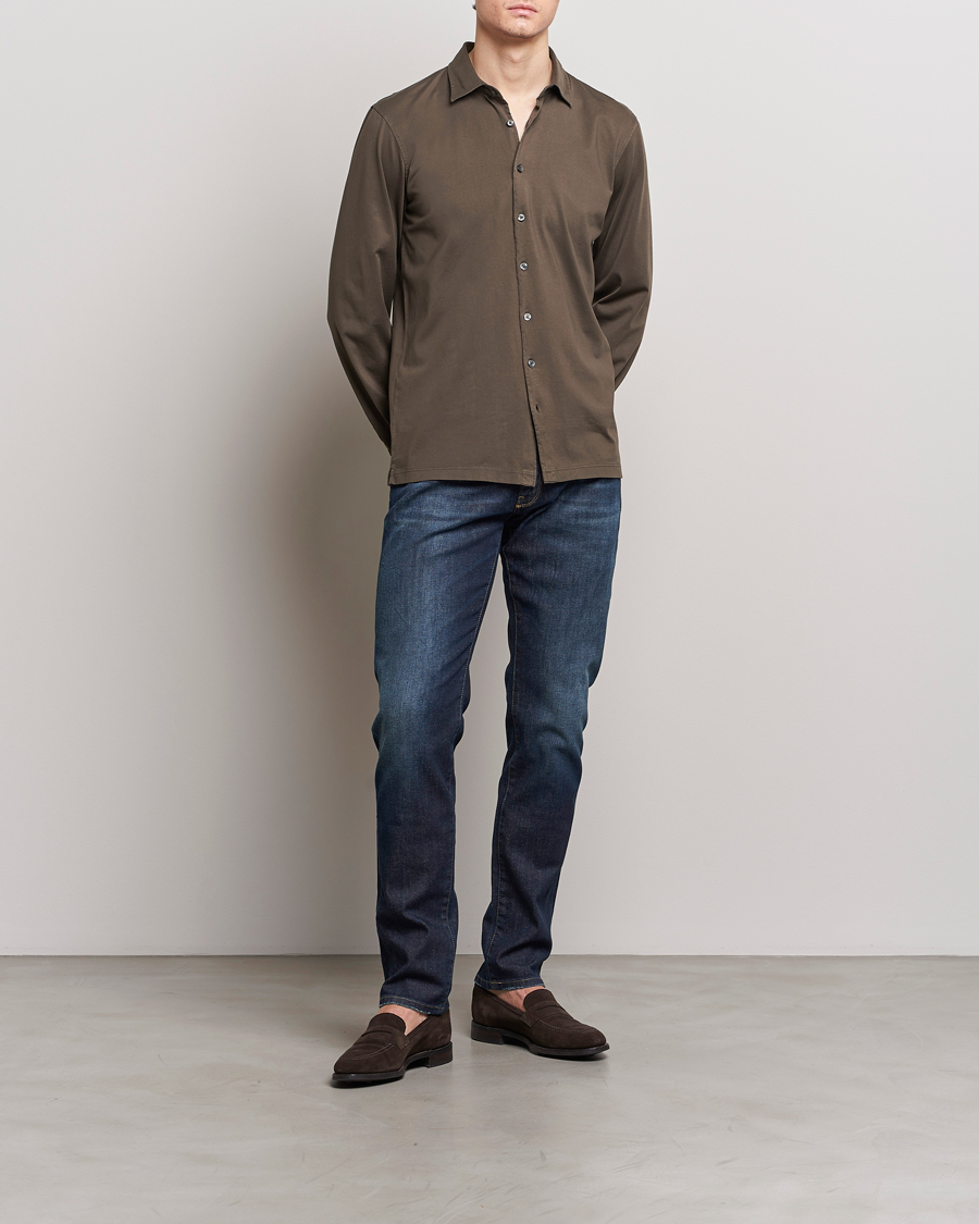 Men | Jeans | PT01 | Slim Fit Stretch Jeans Dark Blue Wash