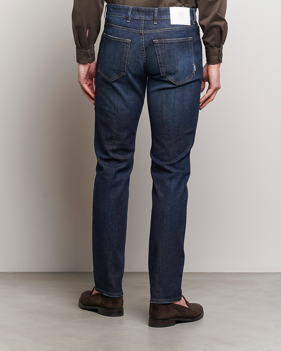 Men | Jeans | PT01 | Slim Fit Stretch Jeans Dark Blue Wash