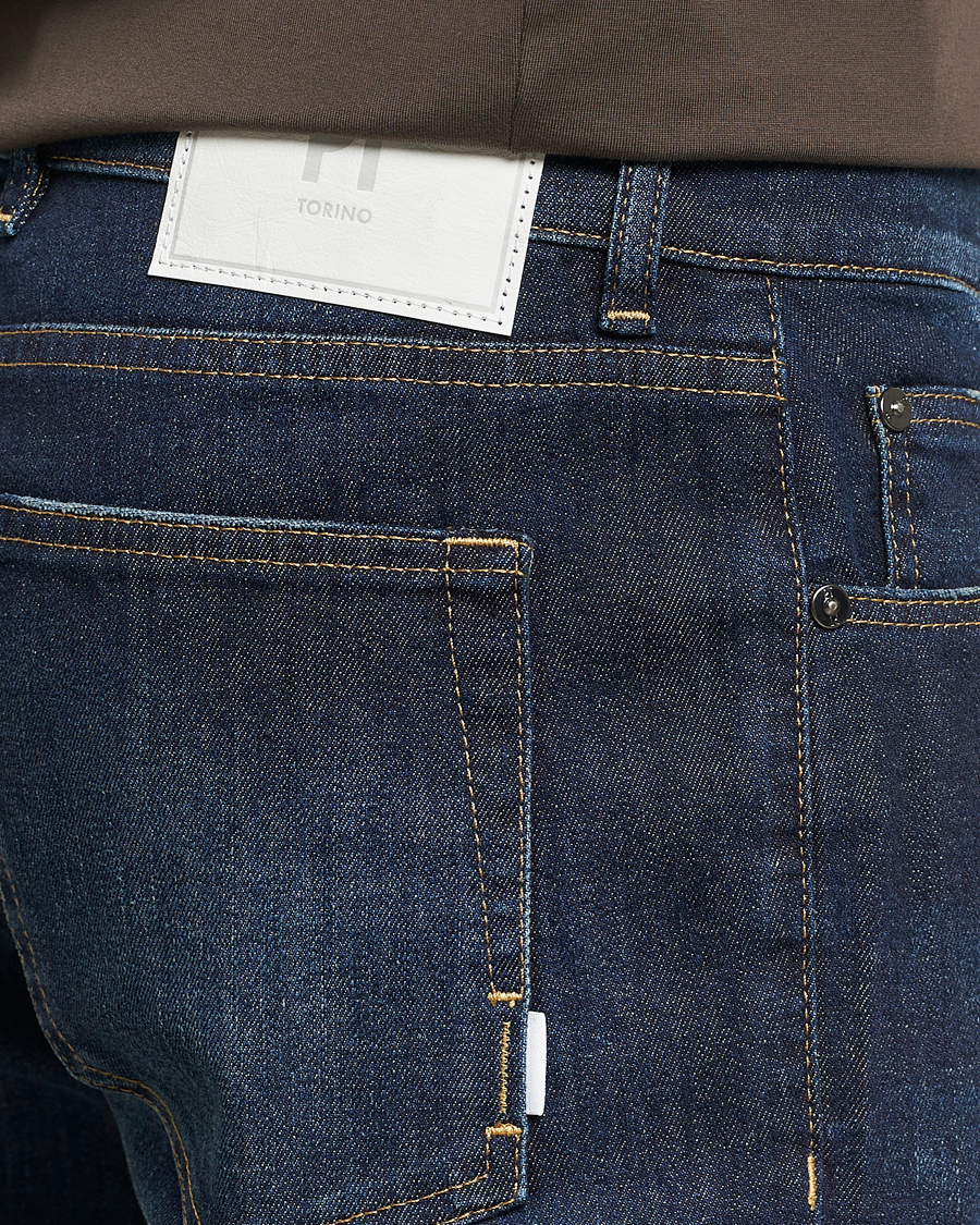 Men | Jeans | PT01 | Slim Fit Stretch Jeans Dark Blue Wash