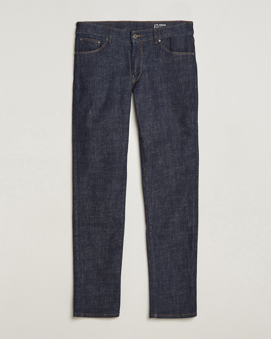 Men | Jeans | PT01 | Slim Fit Stretch Jeans Dark Indigo