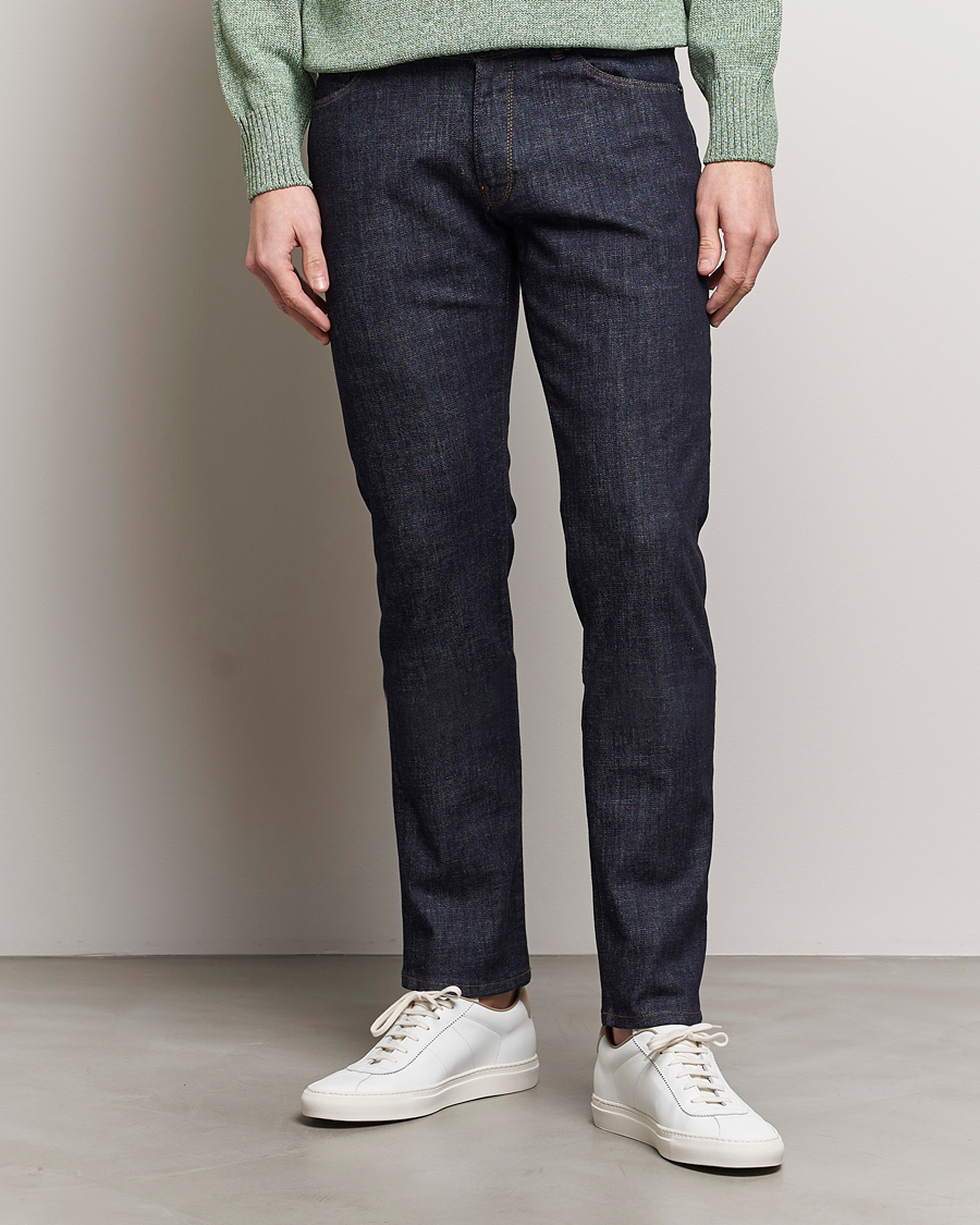 Men | Jeans | PT01 | Slim Fit Stretch Jeans Dark Indigo