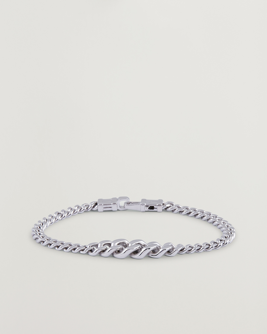 Men | Tom Wood Dean Bracelet Silver | Tom Wood | Dean Bracelet Silver