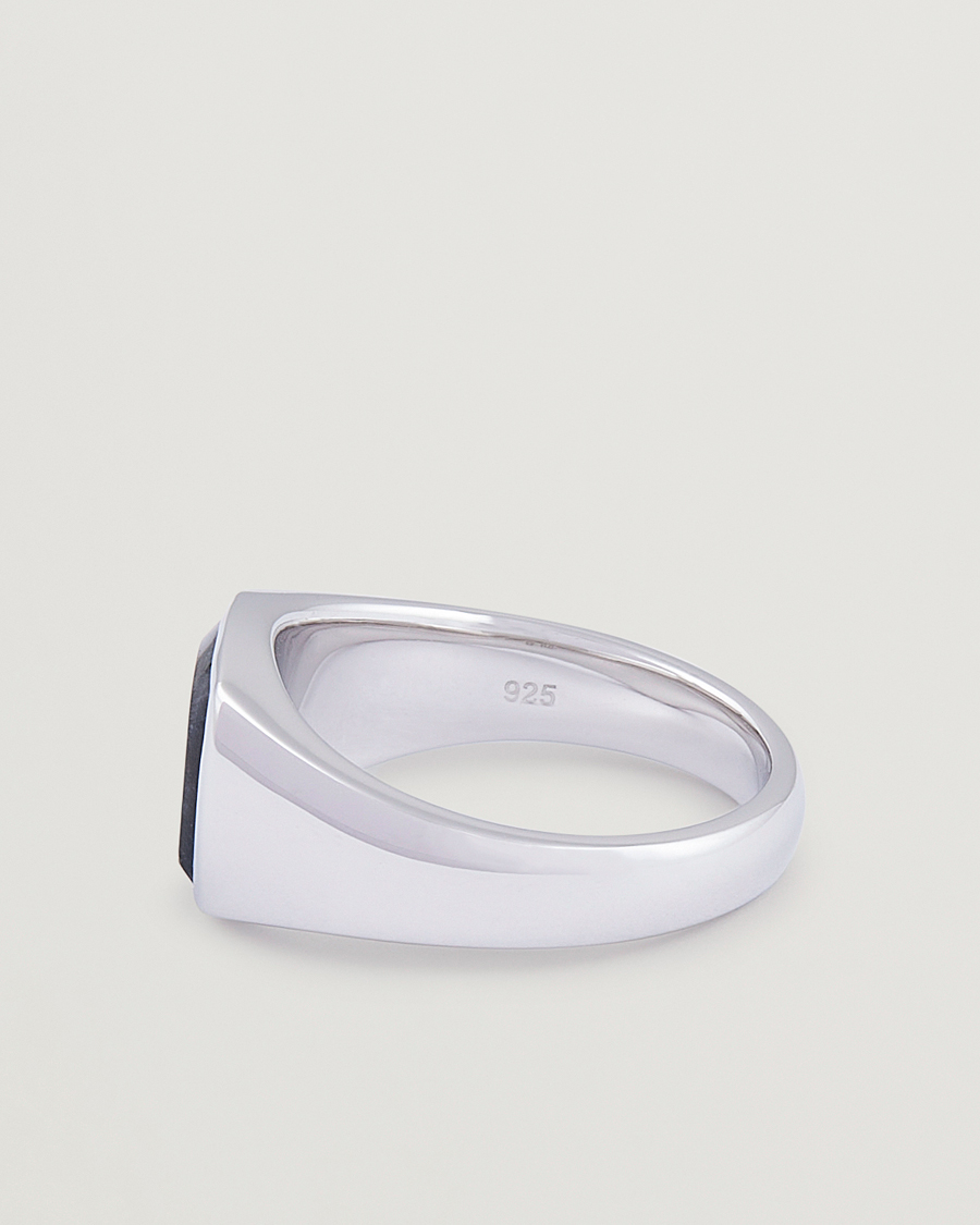 Men | Jewellery | Tom Wood | Kay Ring Larvikite