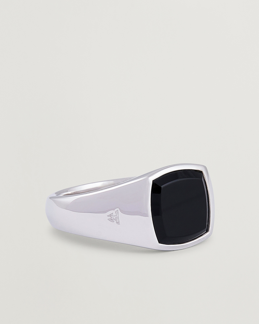 Men | Tom Wood Kay Ring Polished Onyx | Tom Wood | Kay Ring Polished Onyx