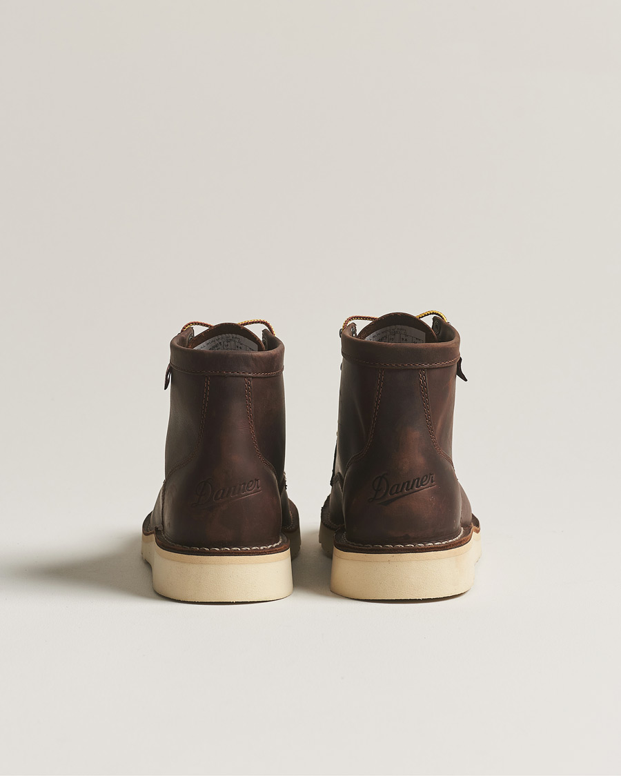 Men | Boots | Danner | Bull Run Leather Moc Toe Boot Brown