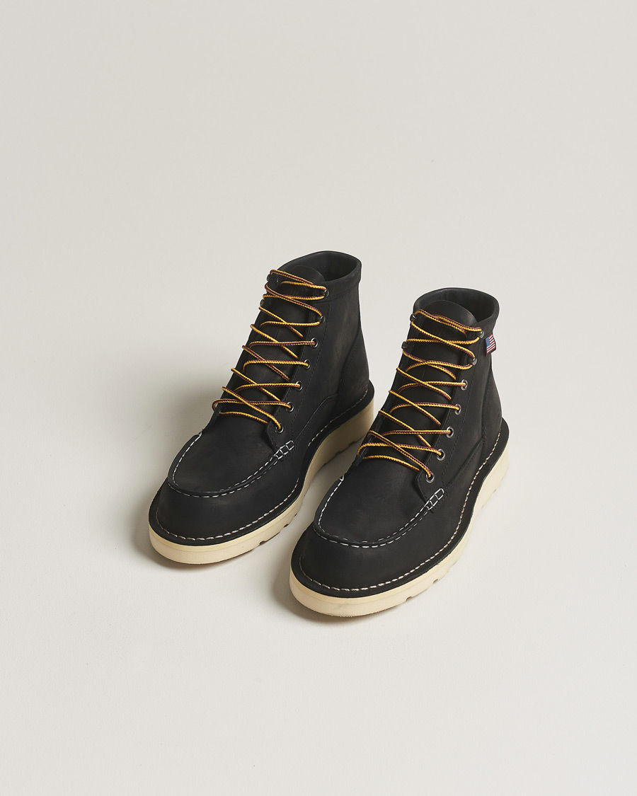Men | Boots | Danner | Bull Run Leather Moc Toe Boot Black