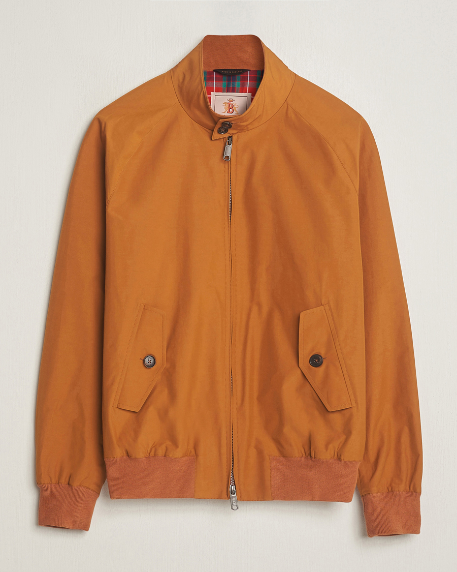 Men | Coats & Jackets | Baracuta | G9 Original Harrington Jacket Pumpkin Spice