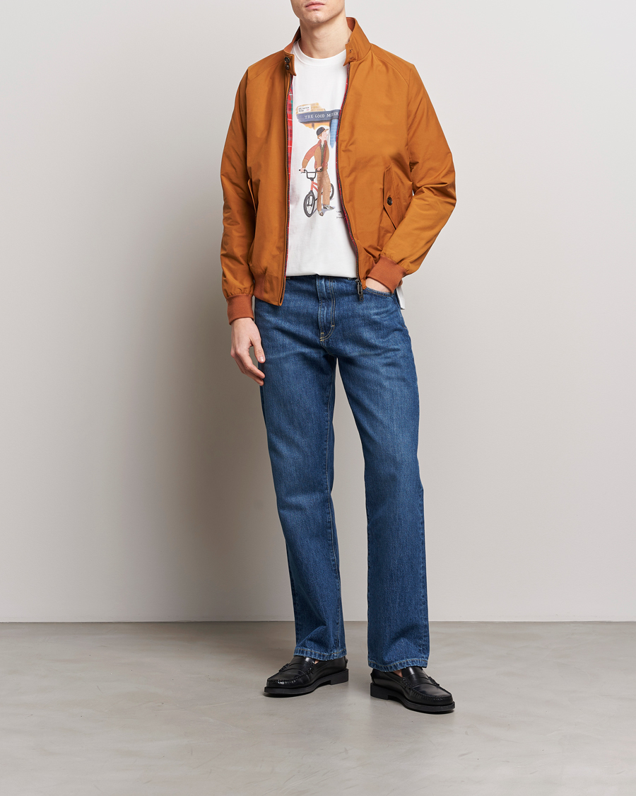 Men | Coats & Jackets | Baracuta | G9 Original Harrington Jacket Pumpkin Spice
