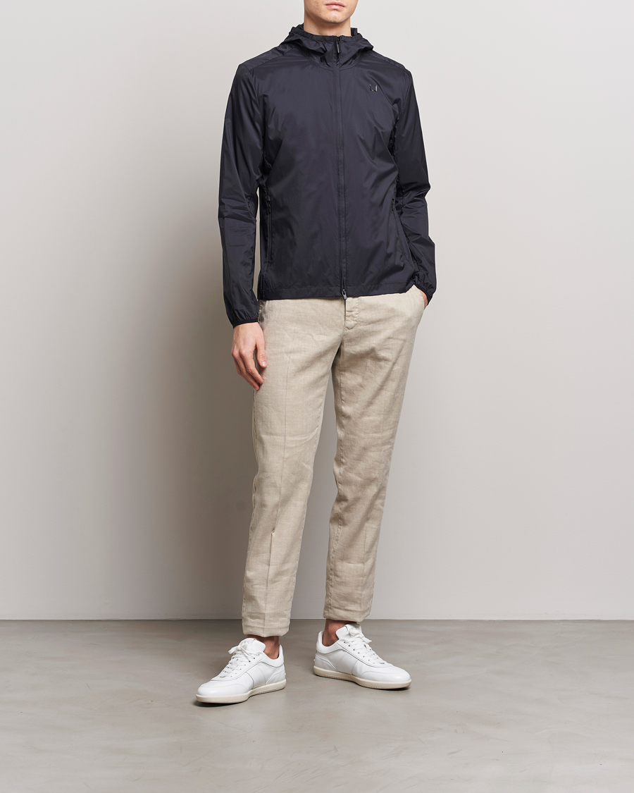 Men | Coats & Jackets | UBR | Emperor Lightweight Hooded Jacket Navy