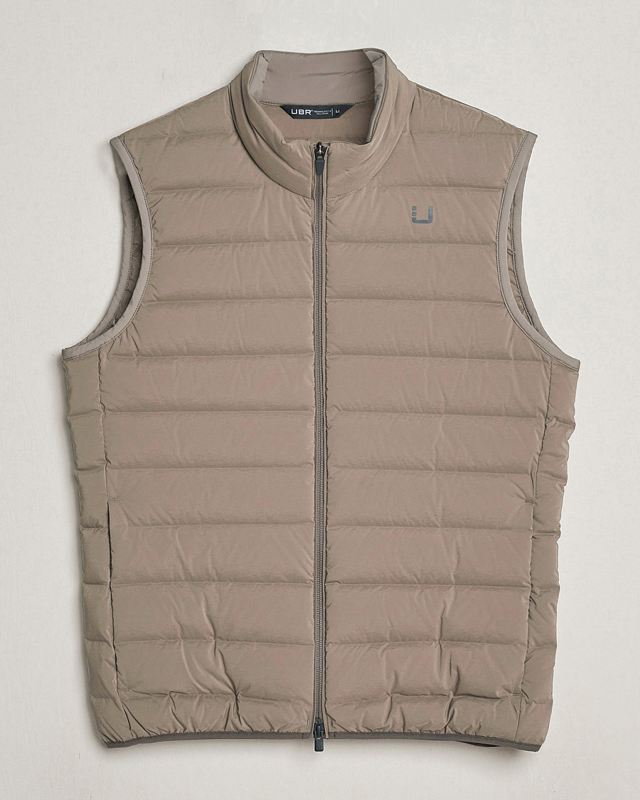 Men | Coats & Jackets | UBR | Sonic Vest Dark Sand