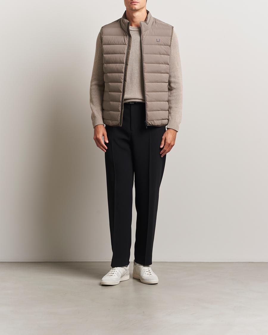 Men | Coats & Jackets | UBR | Sonic Vest Dark Sand