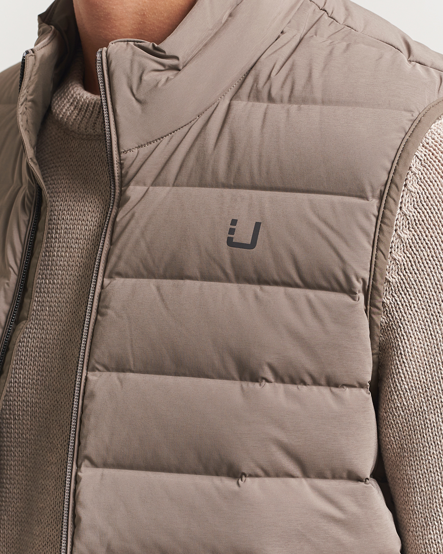 Men | Coats & Jackets | UBR | Sonic Vest Dark Sand