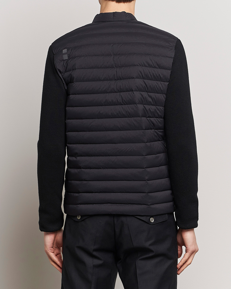 Men | Coats & Jackets | UBR | Super Sonic Savile Wool Hybrid Jacket Black Wool