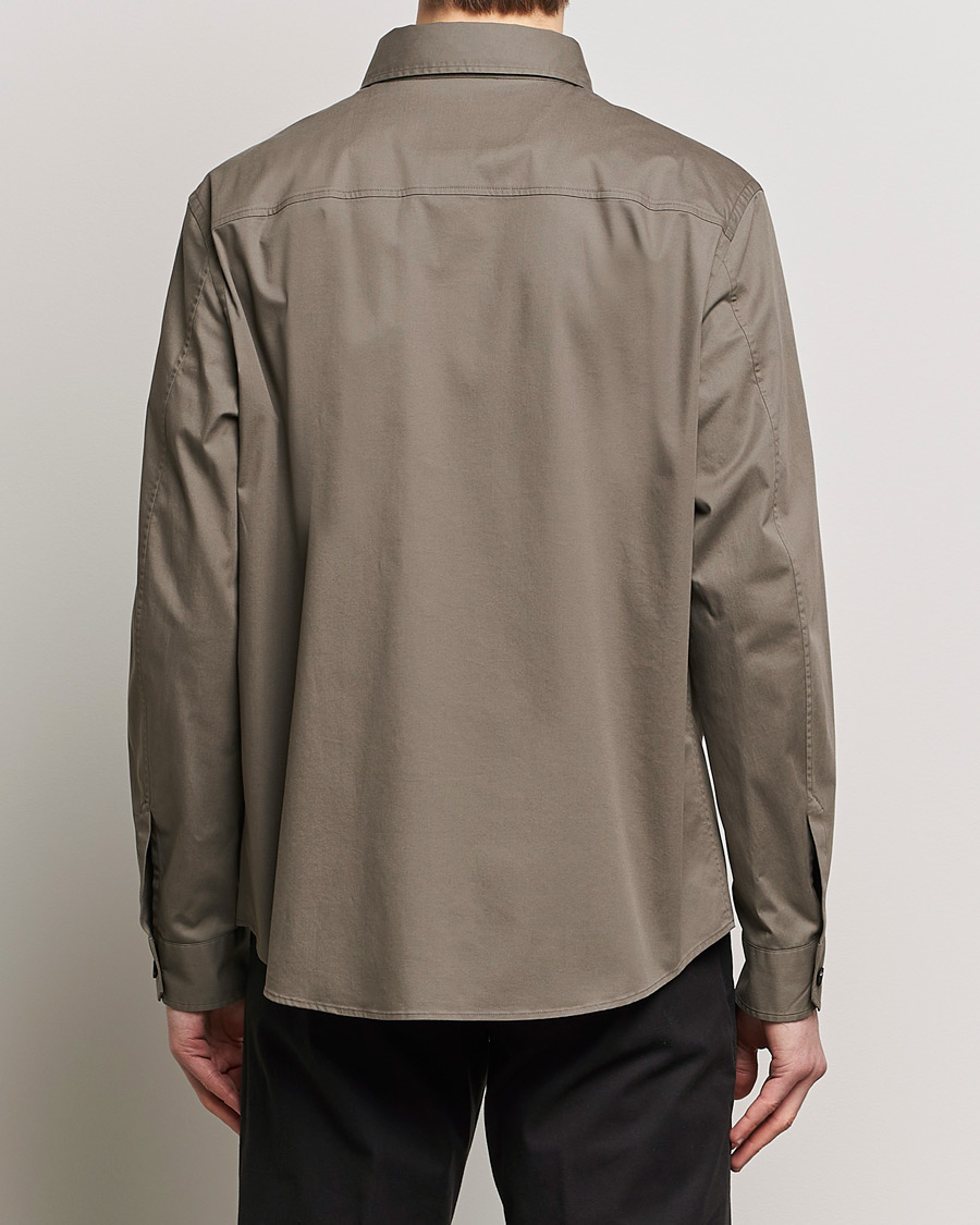 Men | Shirts | Zegna | Premium Cotton Overshirt Olive